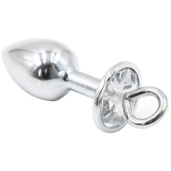 Generique Menottes + Plug en métal 6 x 2.7cm